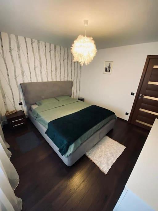 Aparthotel City Center Targu Ocna Bagian luar foto